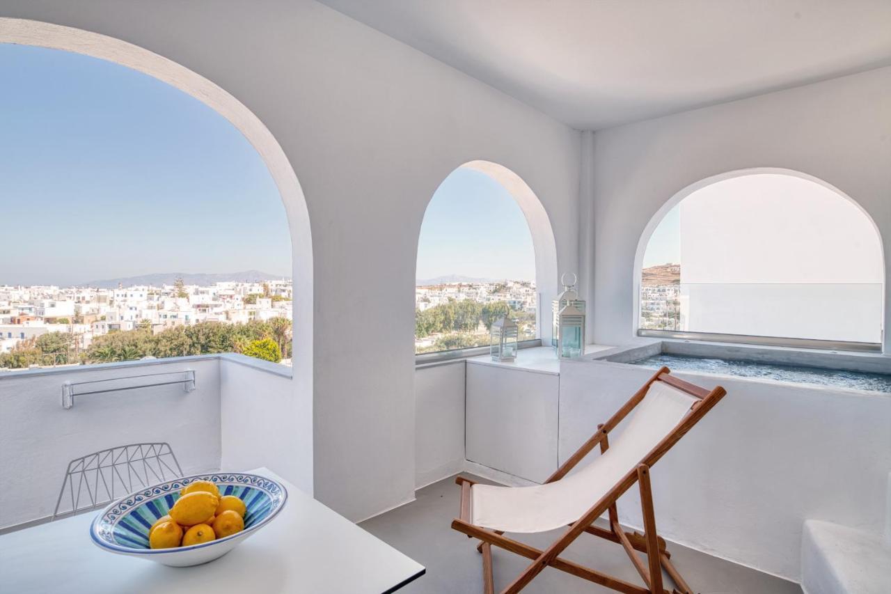 White Cliff Naousa Exterior foto